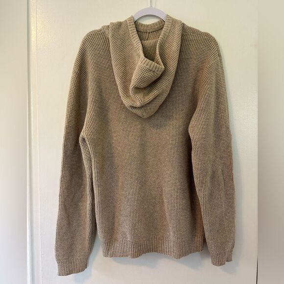 Marine Layer Moore Cowlneck Hooded Sweater Large - Picture 3 of 4